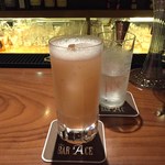 the BAR ACE - H27.10　桃のフレッシュカクテル