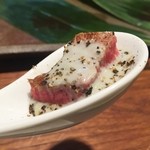 かがやき - ブリスケ、ゴルゴンゾーラピカンテ