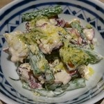 デリチカ - タコとインゲンのバジルマヨあえ