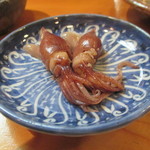 日本橋橘町　都寿司 - ホタルイカの味噌漬け