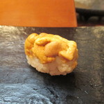 日本橋橘町　都寿司 - 大間のムラサキウニ