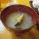 日本橋橘町　都寿司 - お椀（蛤）