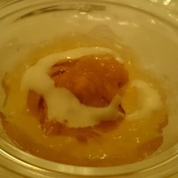 フランス料理 壺中天 - 有名な雲丹のジュレ