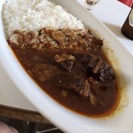 ビーフカレーMサイズ1000円