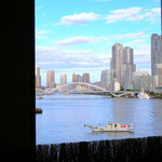 Tsukiji Uemura - 桂の間　※注：窓辺からの景色