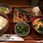 食事処じゅん - 焼き鯖定植（900円）