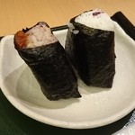 Odamusubi - 辛味噌椎茸と南高梅