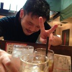 和鶏屋 - H.27.10.1.夜 H.27.10.1.夜 Owner Chef オオイ様と再び乾杯♪【掲載許諾済み】