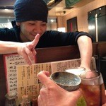 和鶏屋 - H.27.10.1.夜 Staff Leader シマ様と乾杯♪【掲載許諾済み】