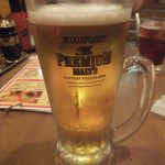 立ち飲み処ここ - ビール(2015.9.26)