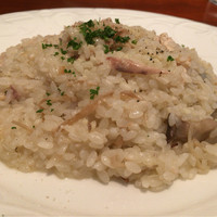 カロッツァ - パスタランチ 鶏肉のキノコのリゾット（900円）