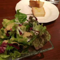 カロッツァ - ランチセットのサラダ