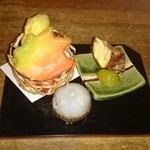 味人 - お通し  秋ですねぇ～