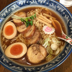 とんぼ - 親子ラーメン