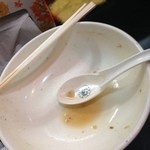 一条流がんこ総本家分家四谷荒木町 - 20151003　完食　ごちそうさま　太るかも！