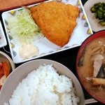 勘太そば - とん汁定食700円