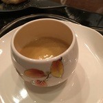 表参道うかい亭 - 栗のスープ