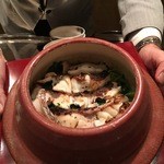 表参道うかい亭 - 北寄貝の土鍋ご飯