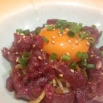 ★名物！桜肉のユッケ