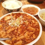 鍋家 - 麻婆豆腐ランチ☺︎