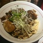 河内の中華そば 醤 - 黒油そば(ドロ系油そば)