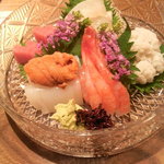 日本料理 とくを - 10.6.16造り盛り合わせ