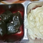肉のマルタケ - コンニャクとスパでティサラダ