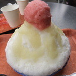 イロハニ小雪 - かき氷　パイナップルヨーグルト(700円)