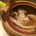 ぎおん 阪川 - 松茸・ハモの土瓶蒸し