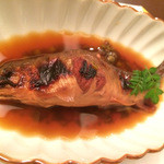 ぎおん 阪川 - 鮎の煮つけ