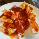 くわはた - ミノサンド＆モウチョウ&赤ヒモ