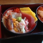 田園 山元店 - 田園ミニセット　海鮮丼