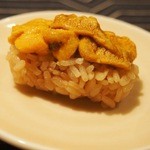 鮨座 醤の - 雲丹（淡路）