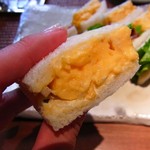 遊形 サロン・ド・テ - 玉子サンド