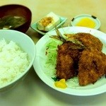 食事処まるに - 魚フライ定食