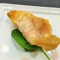 レンゲ - 芝海老の揚げワンタン