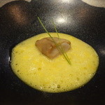 京松蘭はなれ - ☆すき焼きはこちらの黄身＆ふぐの白子の組み合わせで☆