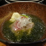 京松蘭はなれ - ☆ロース芯を青さ海苔のお出汁で☆