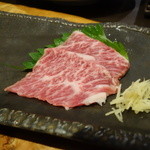 京松蘭はなれ - ☆ハラミのお刺身も素晴らしい(^_-)-☆