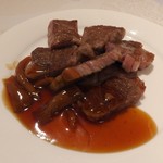 バイキングレストラン ル・プレジール - 黒毛和牛のロースステーキ