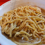 麺屋 桐龍 - 麺量も茹で前300g強とバッチリ