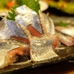 きぐら茶屋 - 秋刀魚刺身