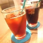 Harakara - 黒ウーロン茶 と コカコーラ・ゼロ