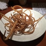 めしの助 - 穴子の骨せんべい