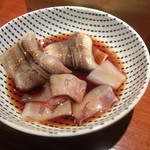 めしの助 - ヒイカと穴子の炙り