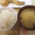 まないた - ご飯とお味噌汁