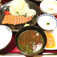 肉会席 ゆかわ - 和牛カツ定食
