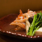 麓 - 2015.10 キンキ酒蒸し