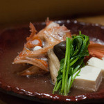 麓 - 2015.10 キンキ酒蒸し