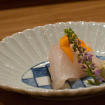 麓 - 2015.10 お造り（クエ）